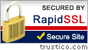 Secured By RapidSSL and Trustico